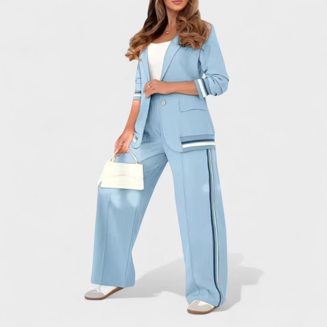 Zenobia - Elegant Two Piece Outfit Suit