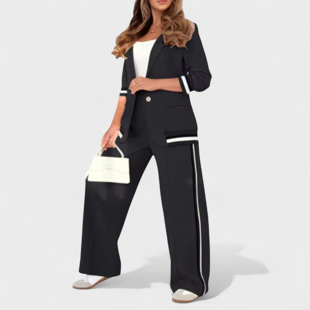 Zenobia - Elegant Two Piece Outfit Suit