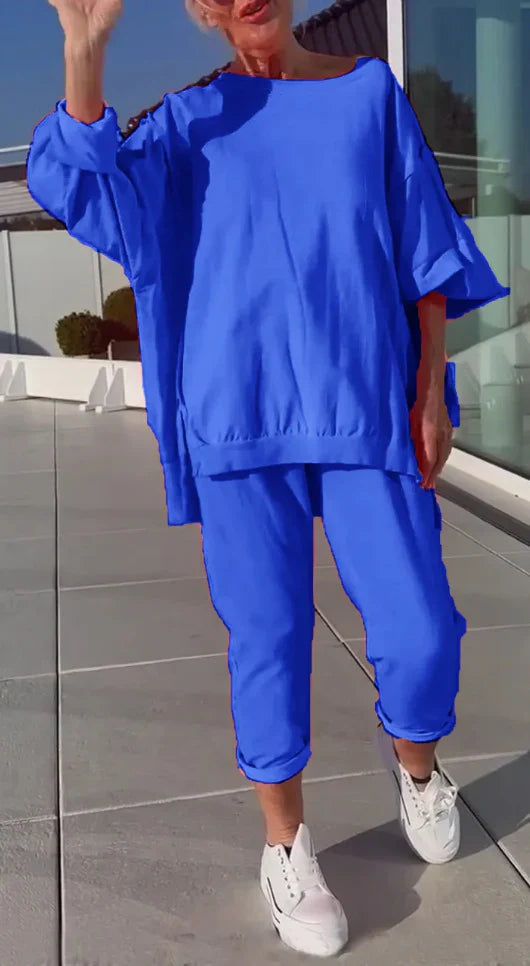 Esmaria - Casual Lounge Two Piece Set