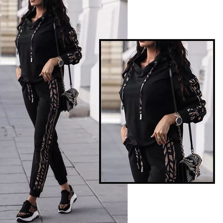 Yvetta - Hooded Tracksuit Set