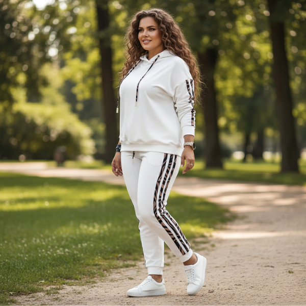 Yvetta - Hooded Tracksuit Set