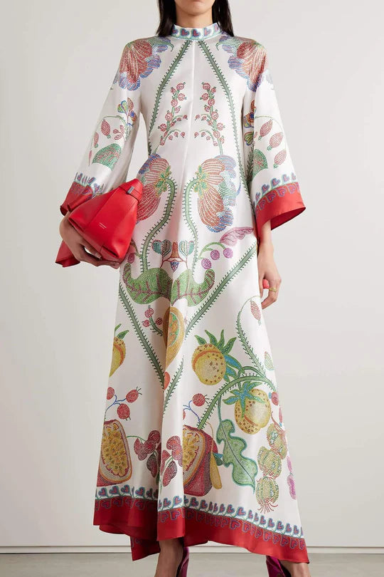 Elica - Printed Maxi Dress