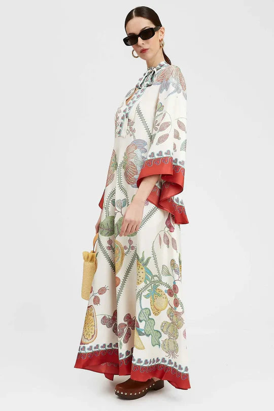 Elica - Printed Maxi Dress