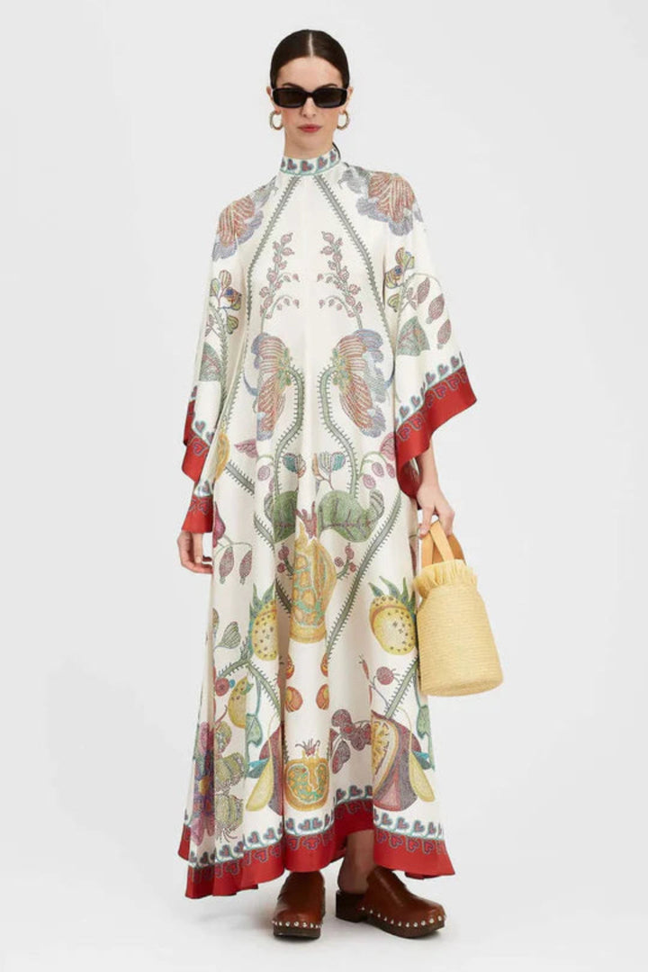 Elica - Printed Maxi Dress