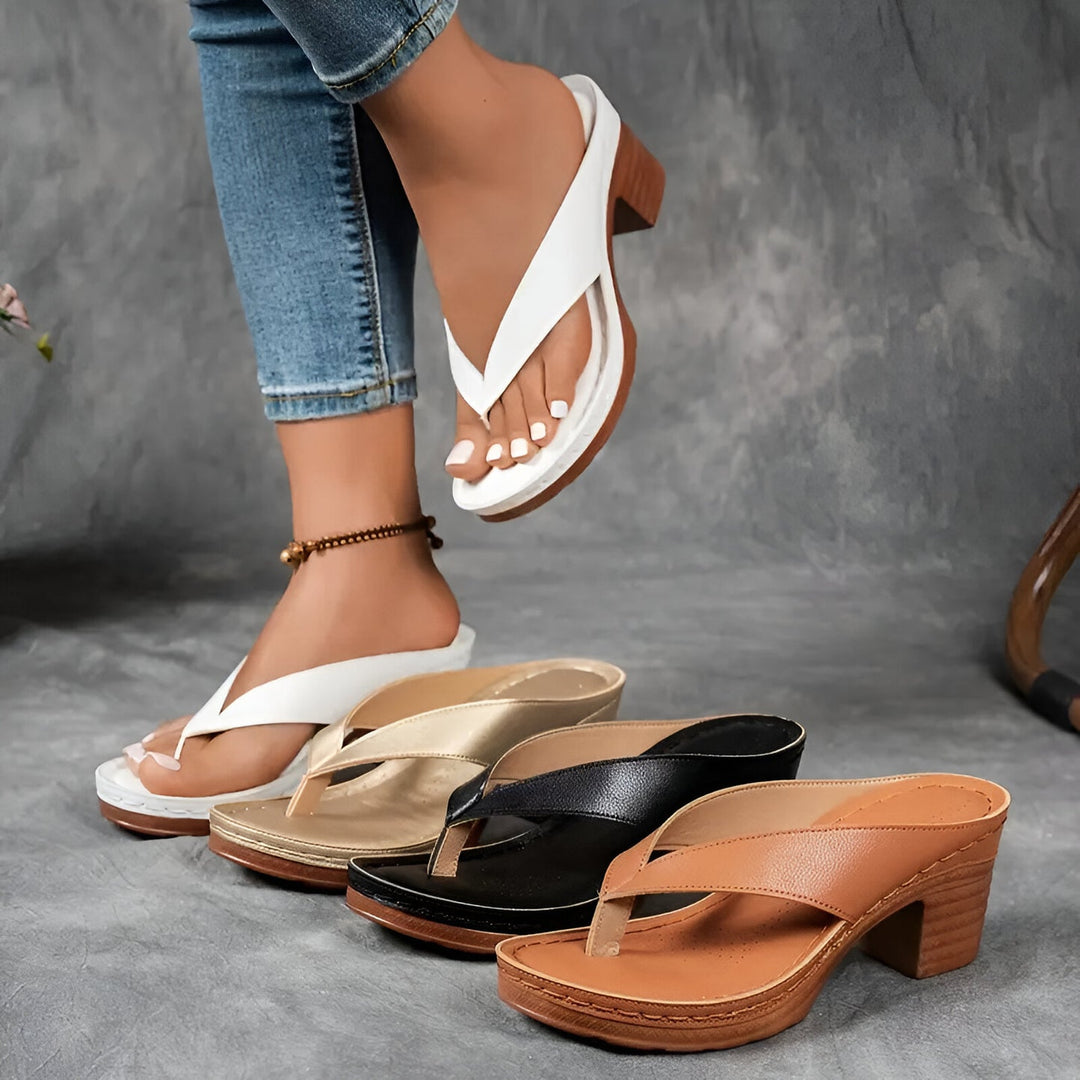 Gerta - Stylish High Heel Slipper