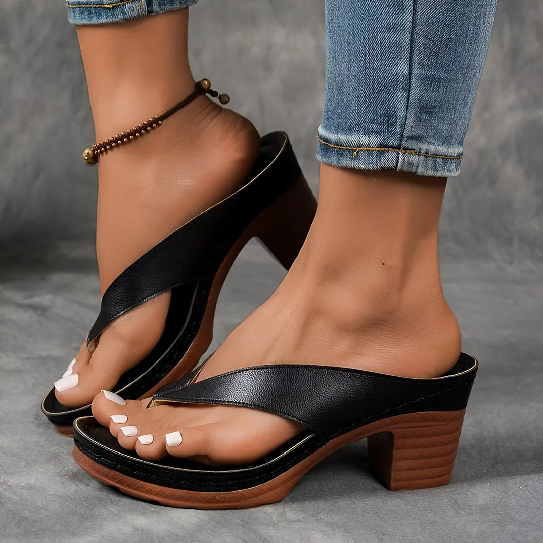 Gerta - Stylish High Heel Slipper