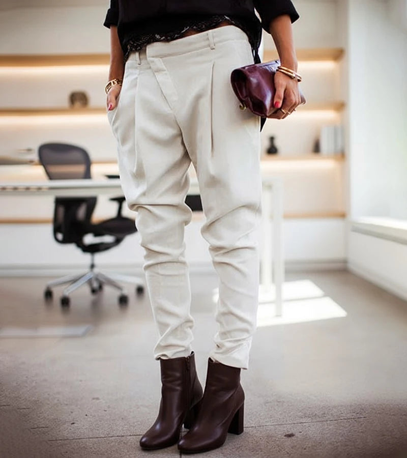 Karalyn - Casual Smart-Fit Jogger Trouser