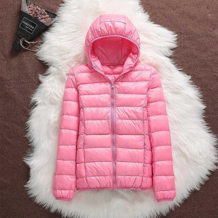 Manuela – Waterproof Jacket With White Duck Feathers