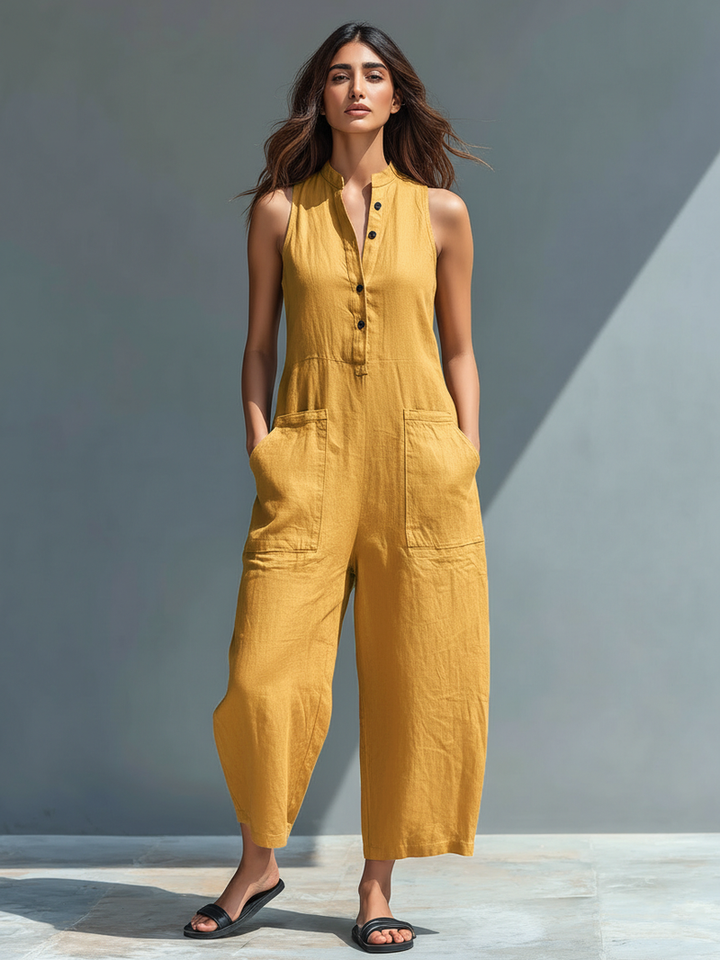 Darja - Elegant Sleeveless Jumpsuit