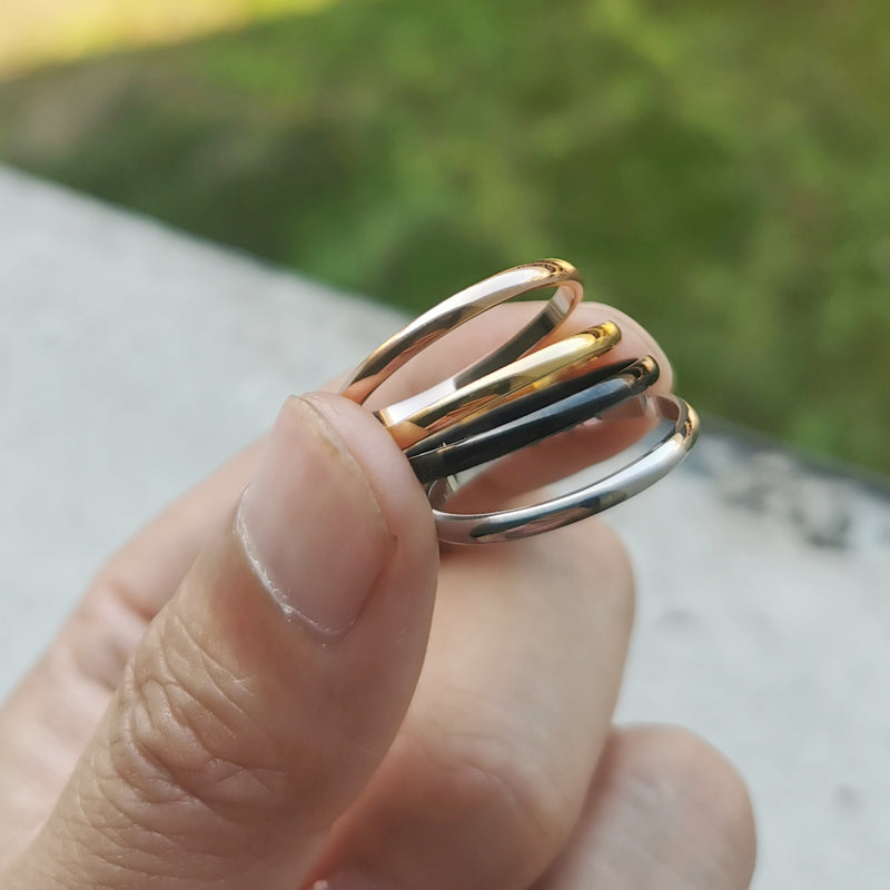 PureHalo - Anti-Allergy Smooth Simple Rings