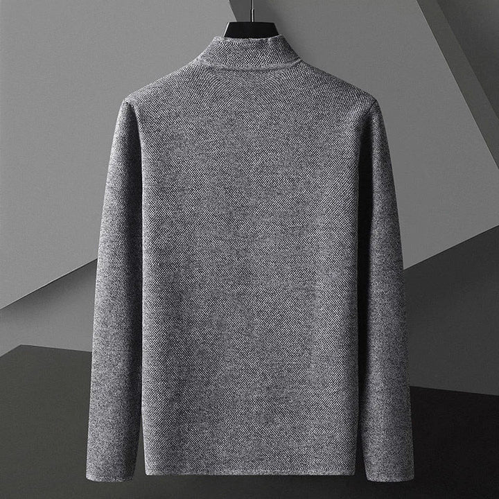 Nandor - Knitted Cardigan With Front Pocket