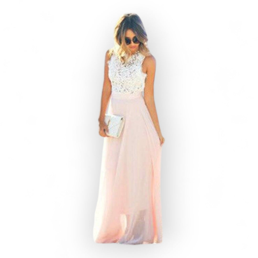 Siegrid - Sleeveless Stylish Summer Dress Made Of Lace