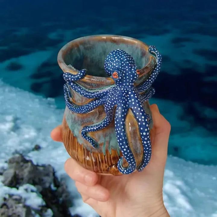 OctoCraft - Handmade Octopuses Coffee Mug