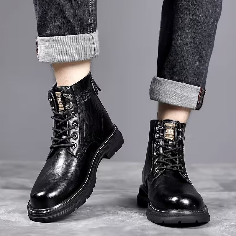Hinnerk - Orthopedic Leather Boot