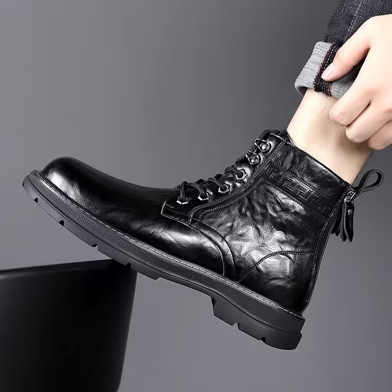 Hinnerk - Orthopedic Leather Boot