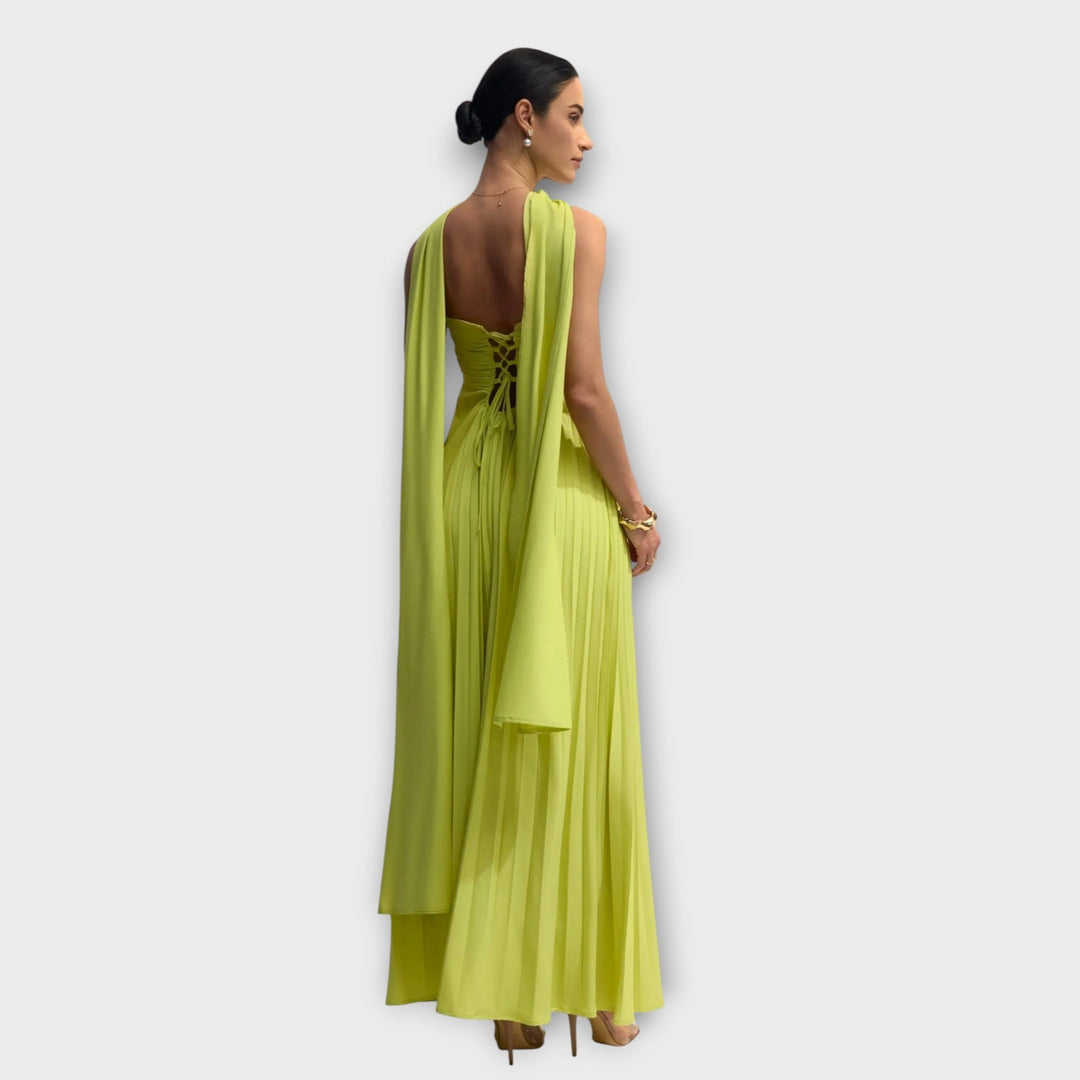 Hildaa - Elegant Long Dress Without Braces