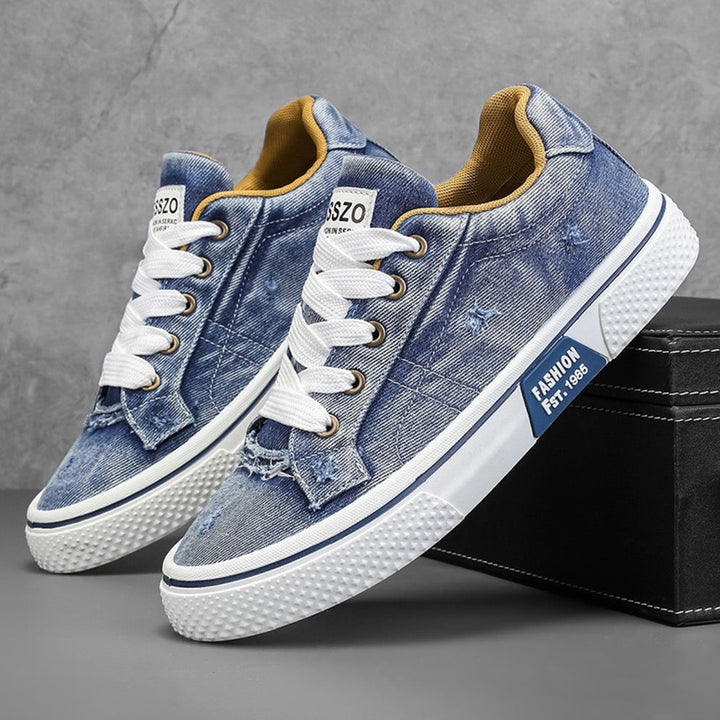 Nahid - Denim Flex Sneakers