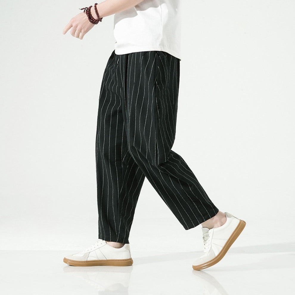 Milner - Striped Relaxed Fit Trousers