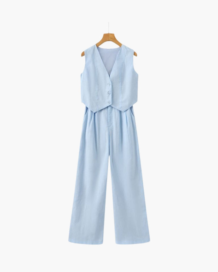 Lenaya - Two-Piece Linen Suit
