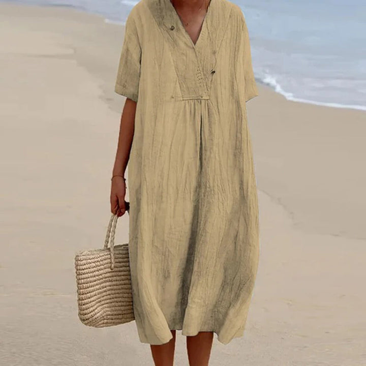 Insa - Flattering Boho Dress