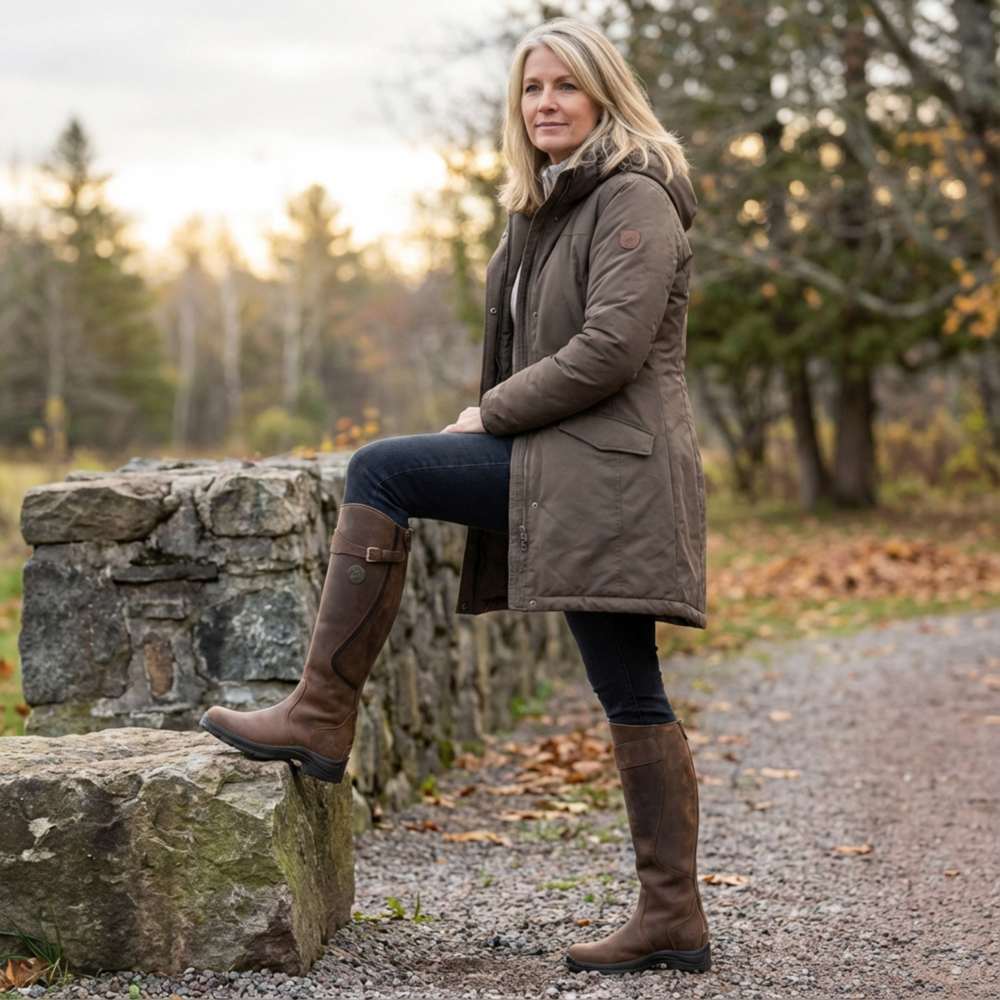 Keshia - Waterproof Leather Boots