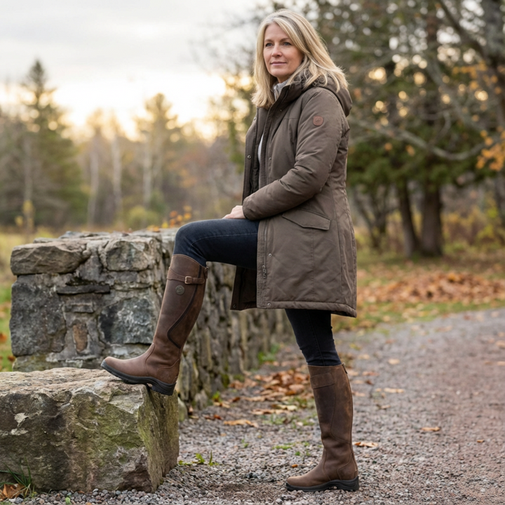 Keshia - Waterproof Leather Boots