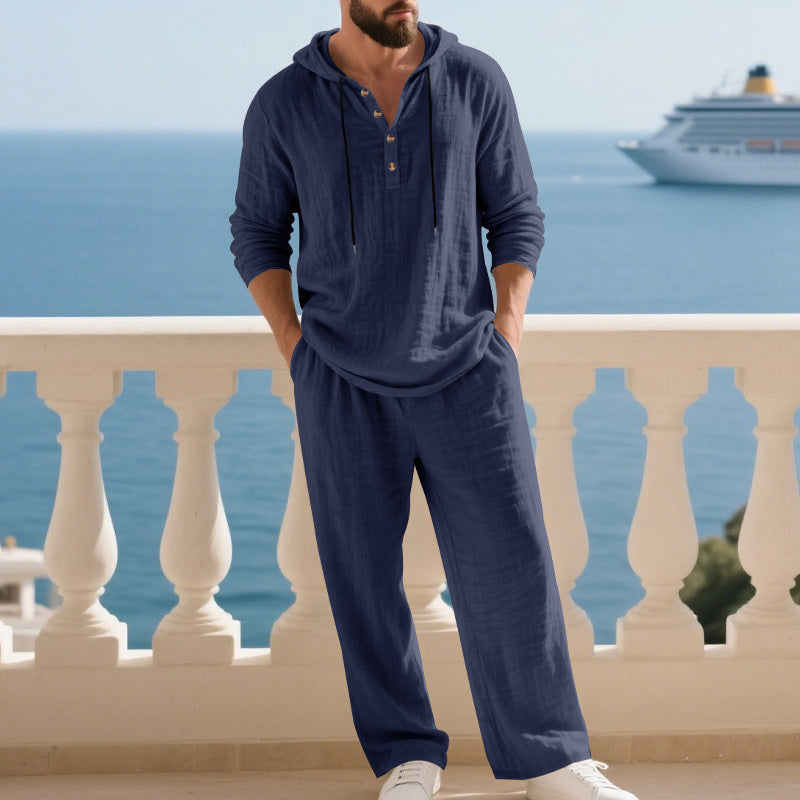 Maoray - Casual Hoodie And Pant Set