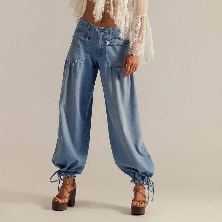 Zilda - Elegant Flowy-Fit Jeans