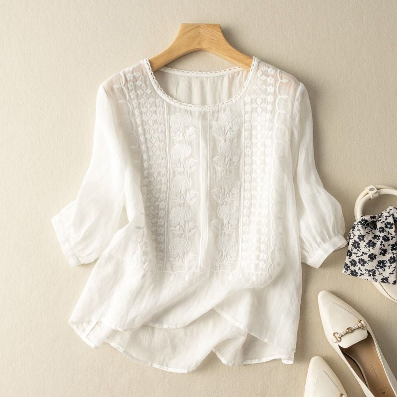 Litsa - Casual Short Sleeve Shirt