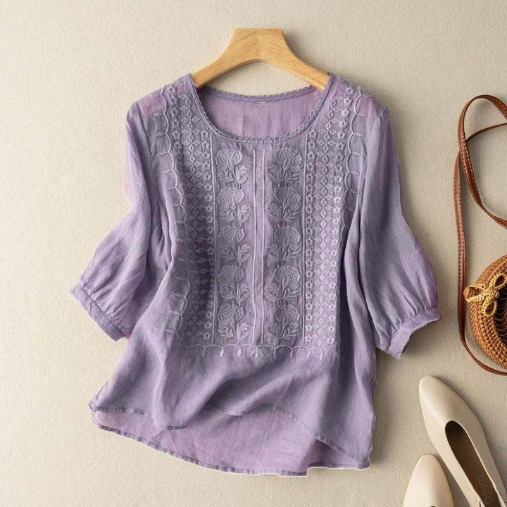 Litsa - Casual Short Sleeve Shirt
