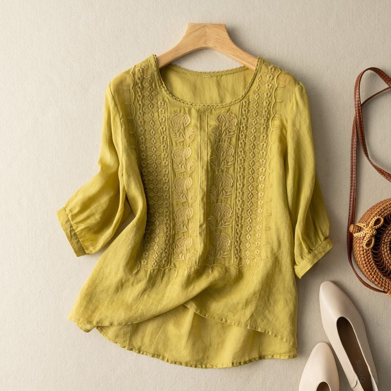 Litsa - Casual Short Sleeve Shirt
