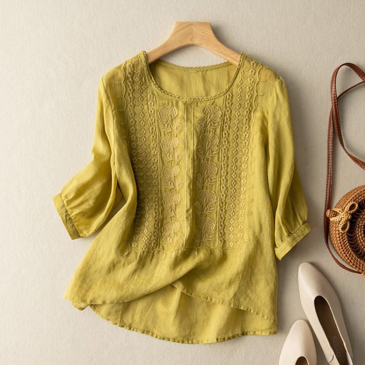 Litsa - Casual Short Sleeve Shirt