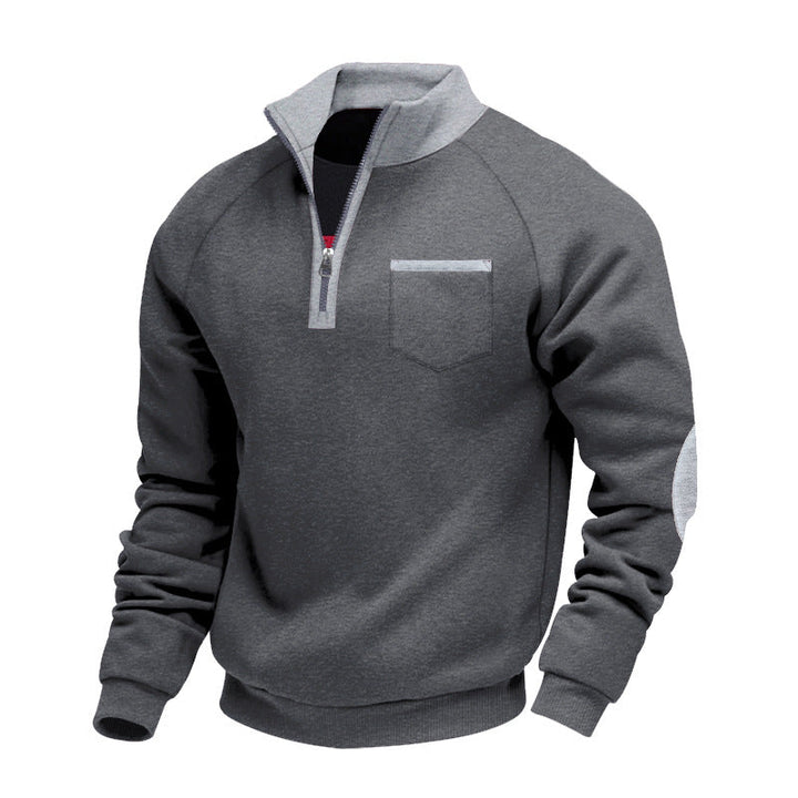 Eoghan - Fleece Quarter-Zip Sweatshirt