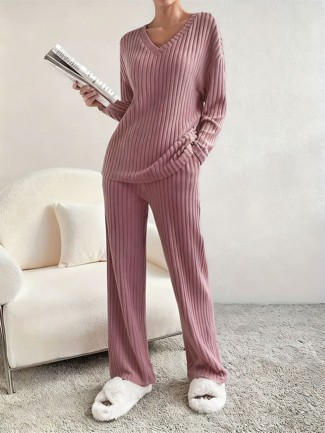 Maor - Cozy Two-Piece Loungewear Set