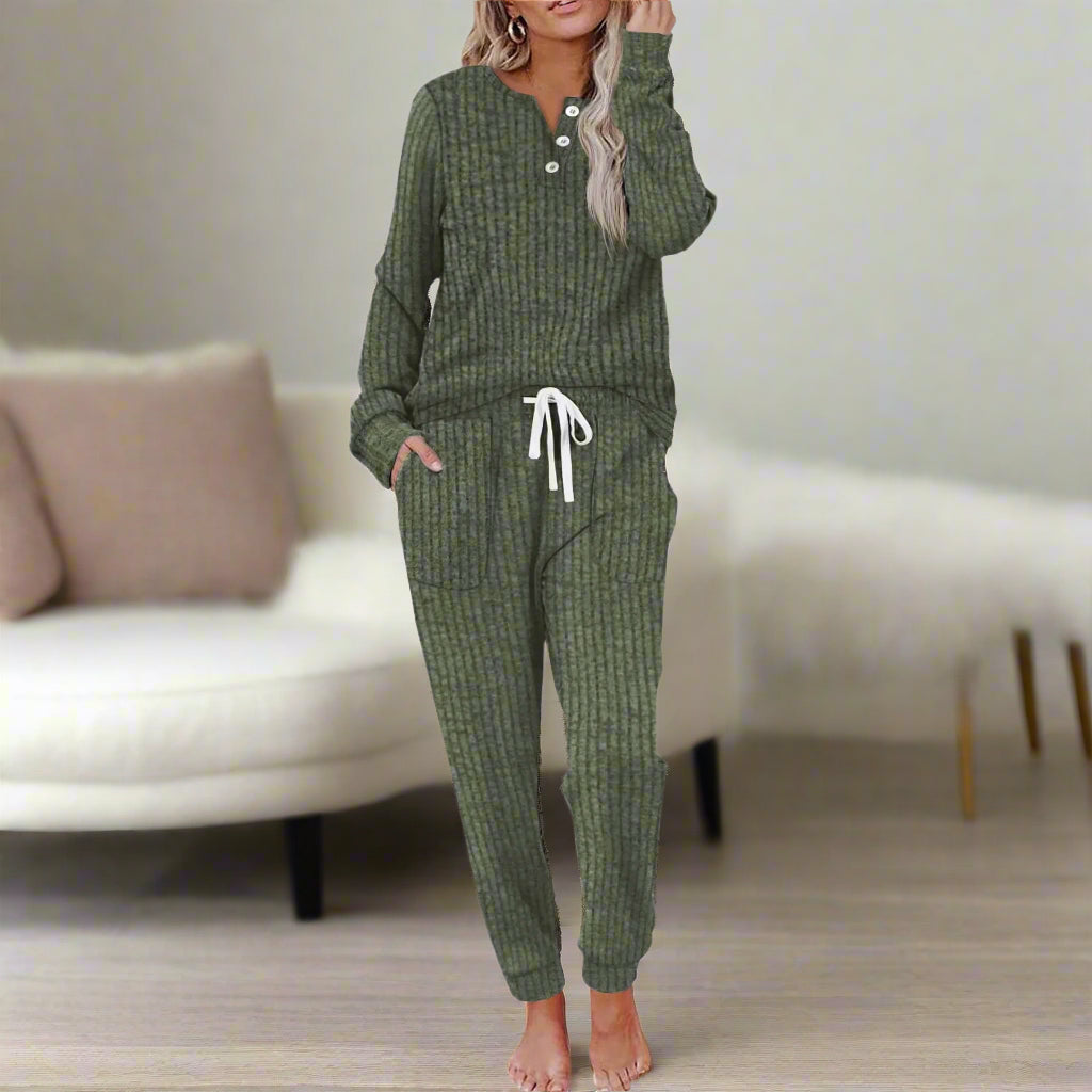 Lupita - Long Sleeve Two Piece Set