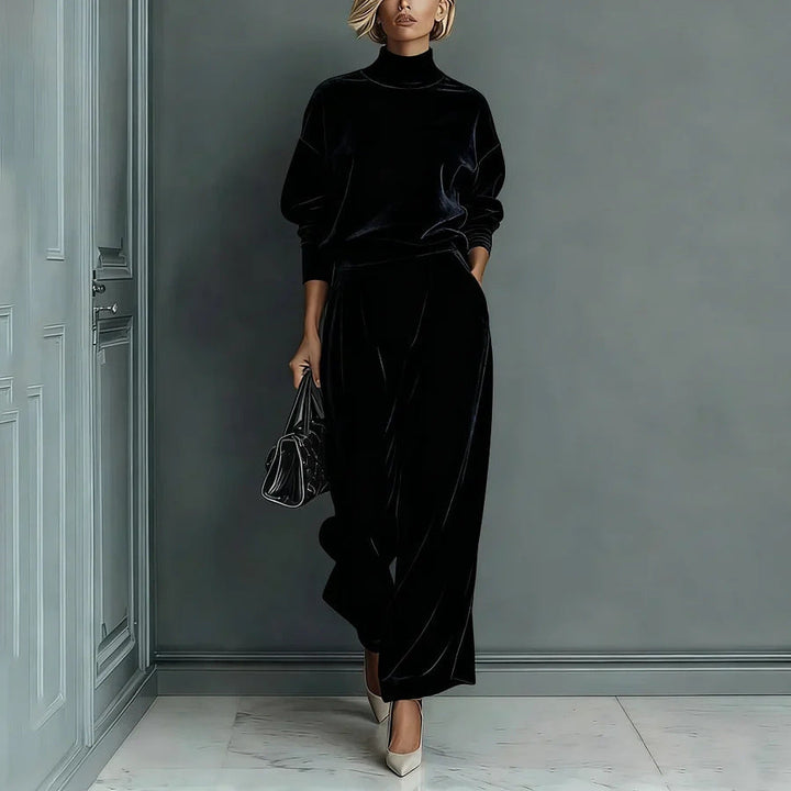 Lironah - Comfortable Leisure Warm Two Piece Set