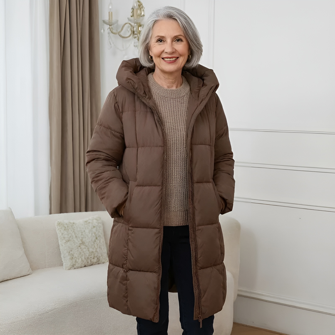 Eponina - Long Padded Jacket With Hood