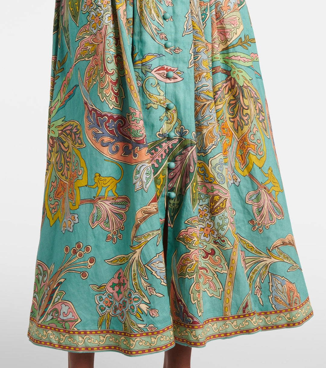 Taliqua - Fashionable Short Sleeve Printed Dress