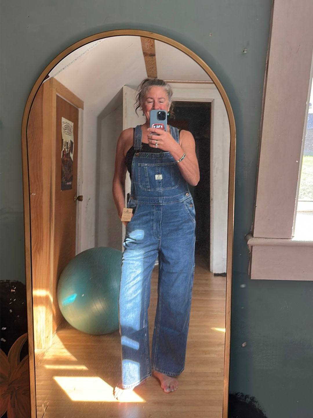 Jonelle - Denim Bib Overalls