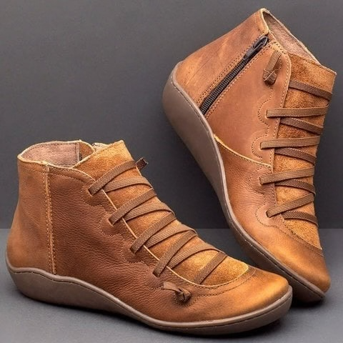 Axiomguard - Orthopedic Lace Up Ankle Boots