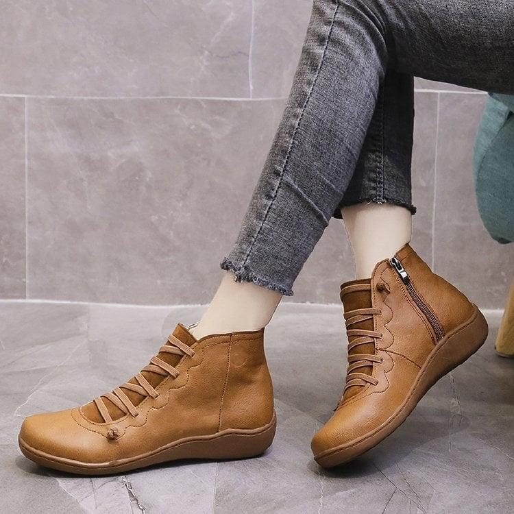 Axiomguard - Orthopedic Lace Up Ankle Boots