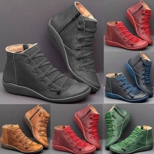 Bjerre - Orthopedic Lace Up Ankle Boots