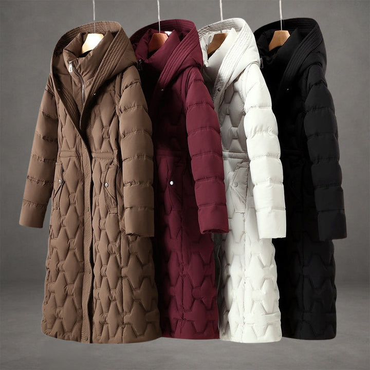 Avishag - Long Padded Coat With Hooded