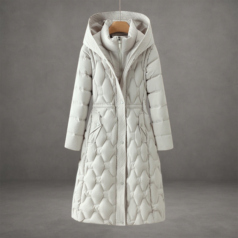 Avishag - Long Padded Coat With Hooded