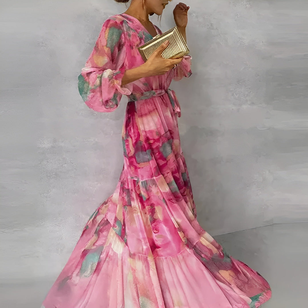Marizanne - Elegant Pleated Summer Dress