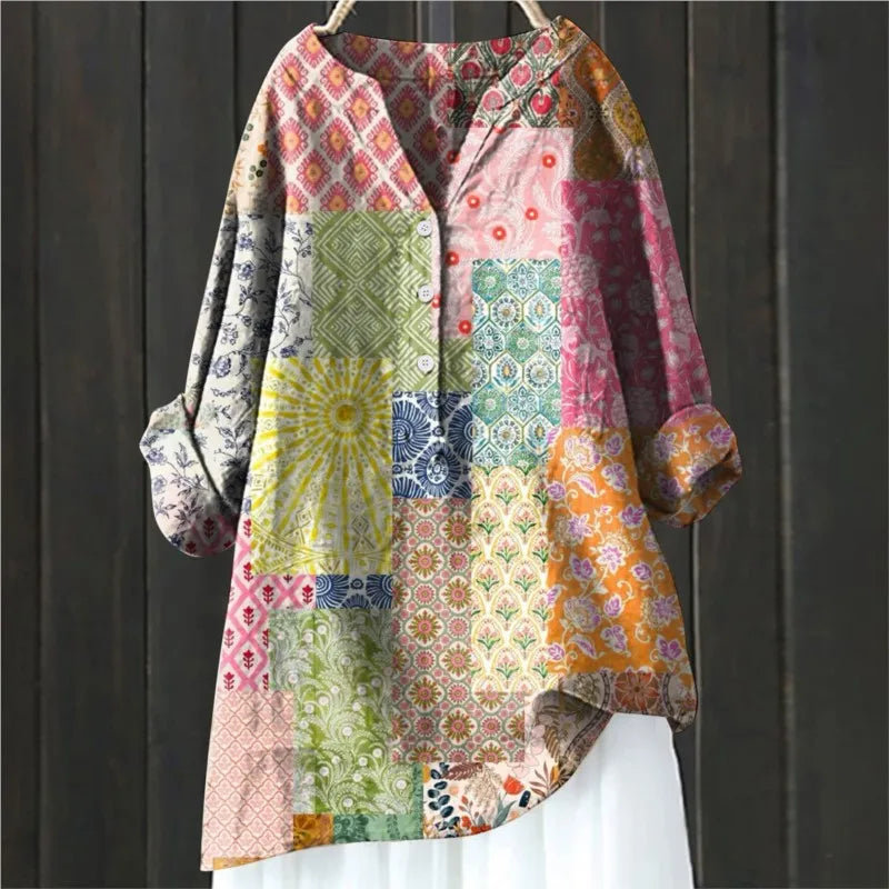 Jovita - Floral Print Blouse
