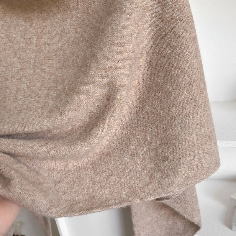 Jocelyna - Knotted Wrap Shawl