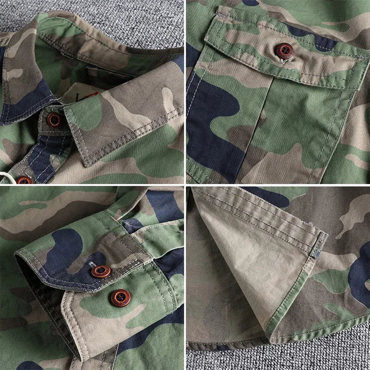 Firat - Long Sleeve Button-Up Shirt