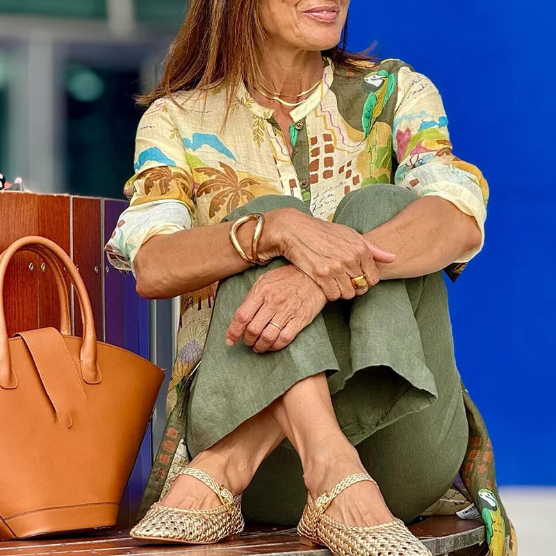Gabija - Stylish Summer Linen Set