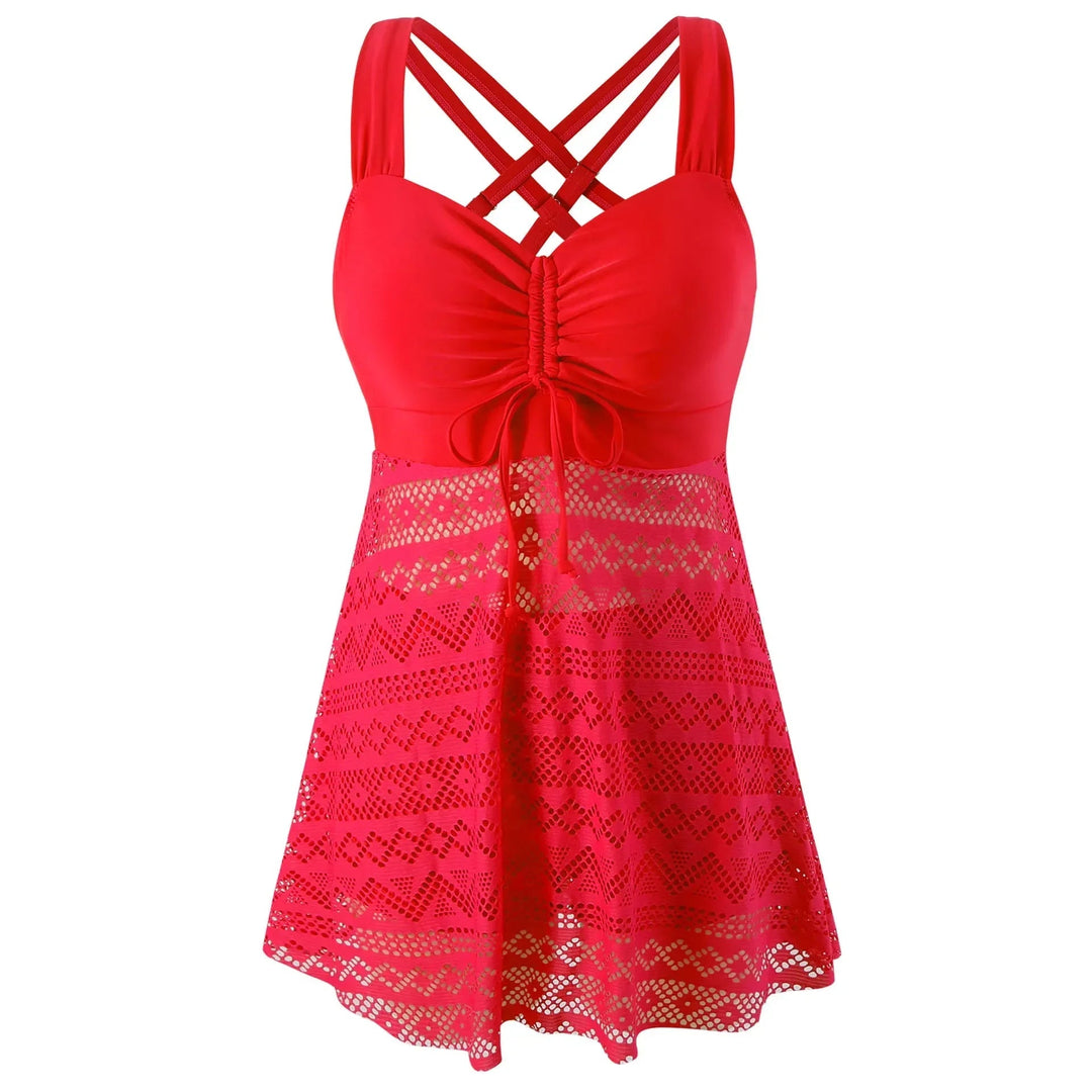 Loriane - Premium Lace Halter Swimsuit